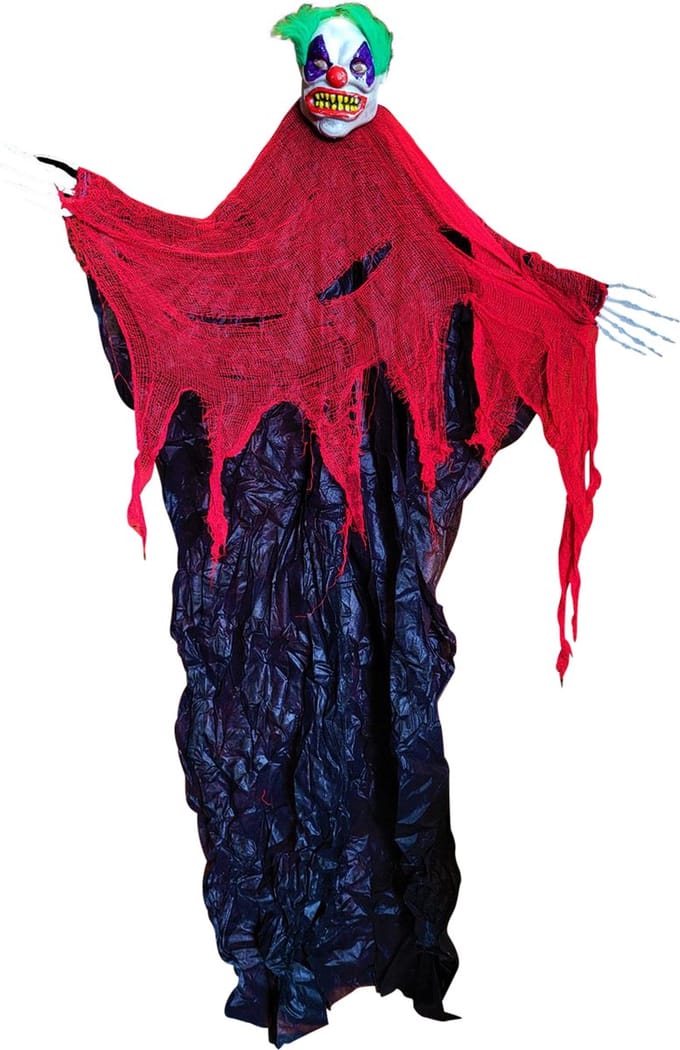 Fjesta© Halloween hangdecoratie clown - 213cm