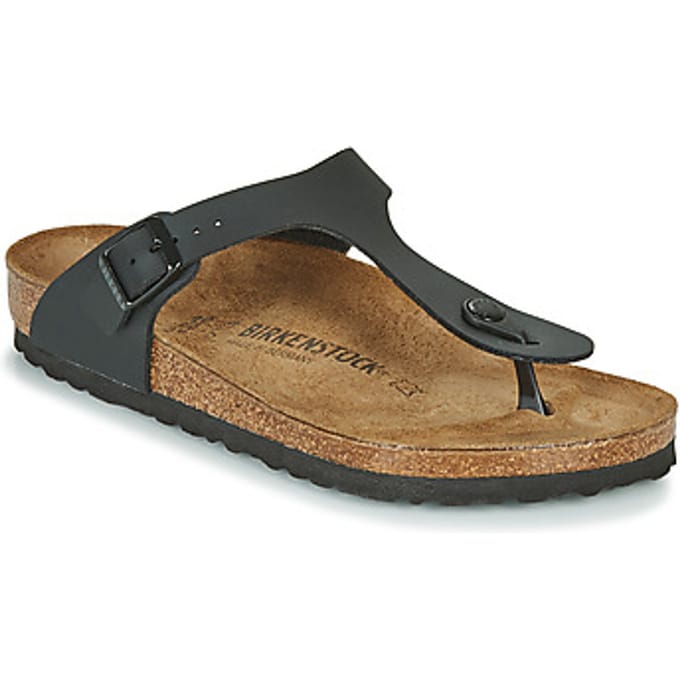 Birkenstock Gizeh - Slippers - Black - Regular - Maat 45