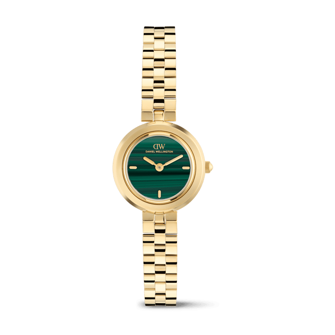 Daniel Wellington DW Watch Aurea 3-Link Malachite Gold 25mm