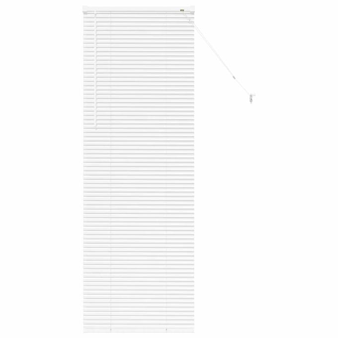 vidaXL - Venetiaanse - jaloezie - Wit - 175 - x - 60 - cm - 25 - mm - Aluminium