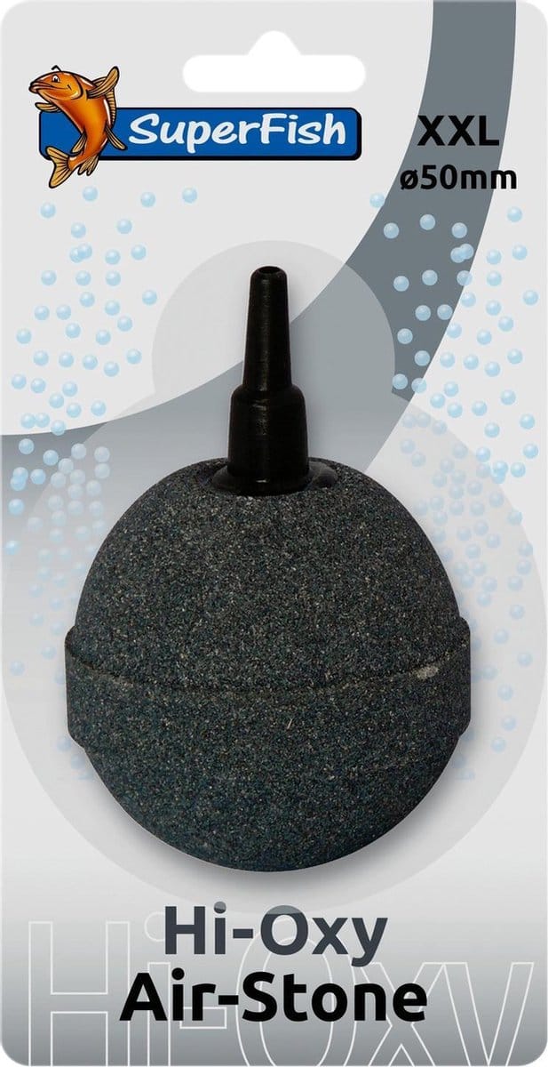 Superfish Hi Oxy Airstone XXL 50 mm - Luchtsteen Aquarium