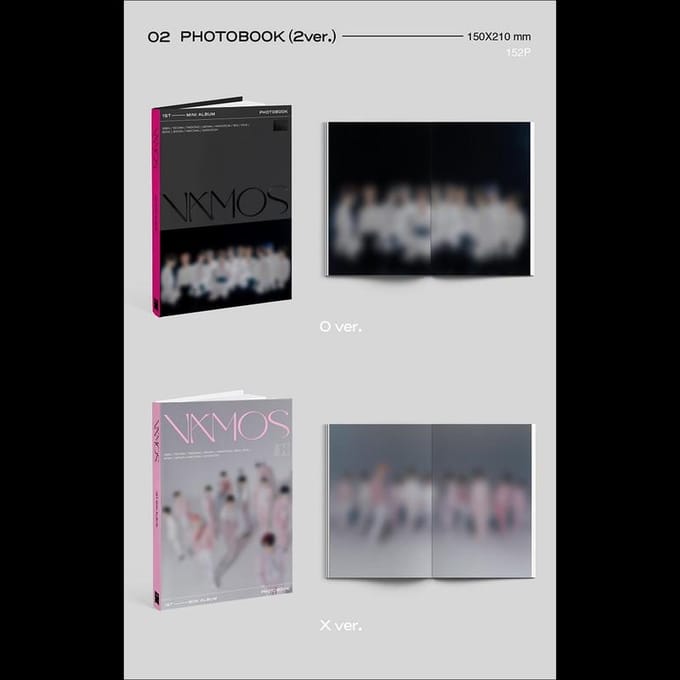 OMEGA X - VAMOS 1e Mini Album Random,No poster gray