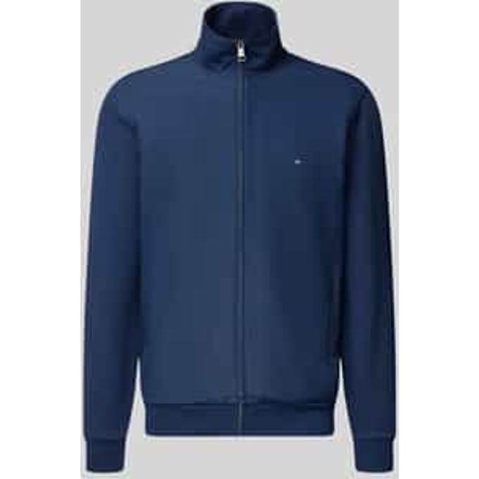 Tommy Hilfiger Essential Intechno Mix Zip Thru Carbon Navy Taglia: M | Bomber Outlet | Uomo | Blu