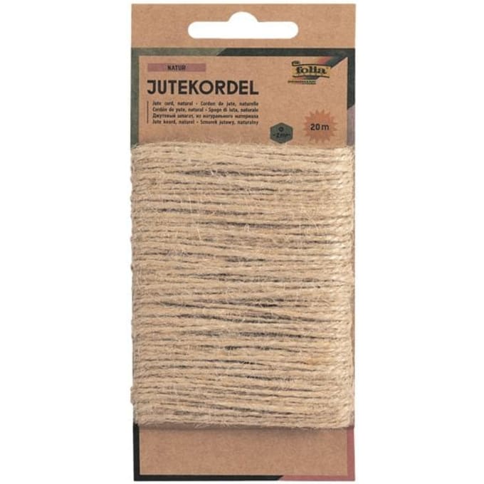 Touw jute Folia 20 meter naturel