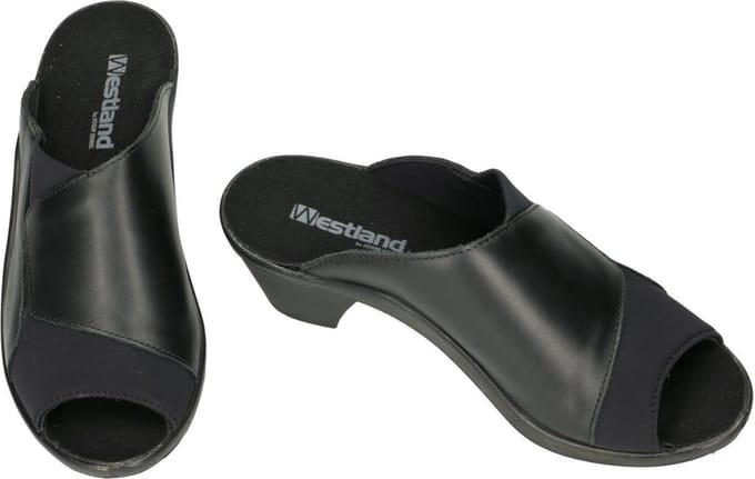 Westland -Dames - zwart - slippers & muiltjes - maat 41