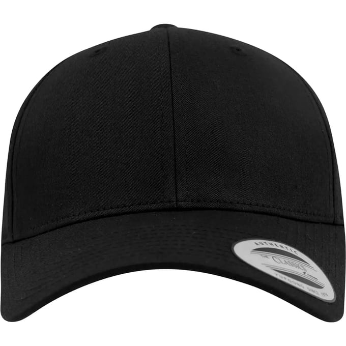 Flexfit - Curved Classic Snapback black one size Snapback Pet - Zwart