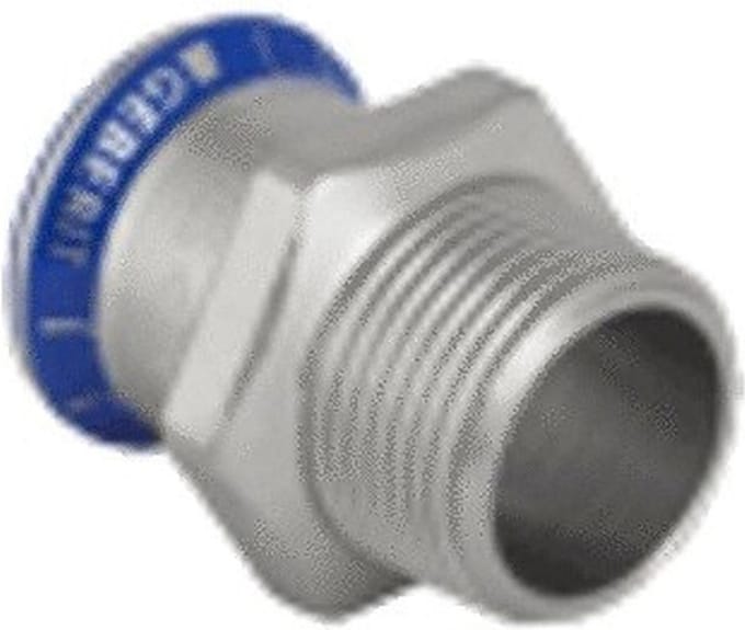 Geberit Mapress rvs puntstuk RVS 316 bu.dr. 3/4"bux22mm