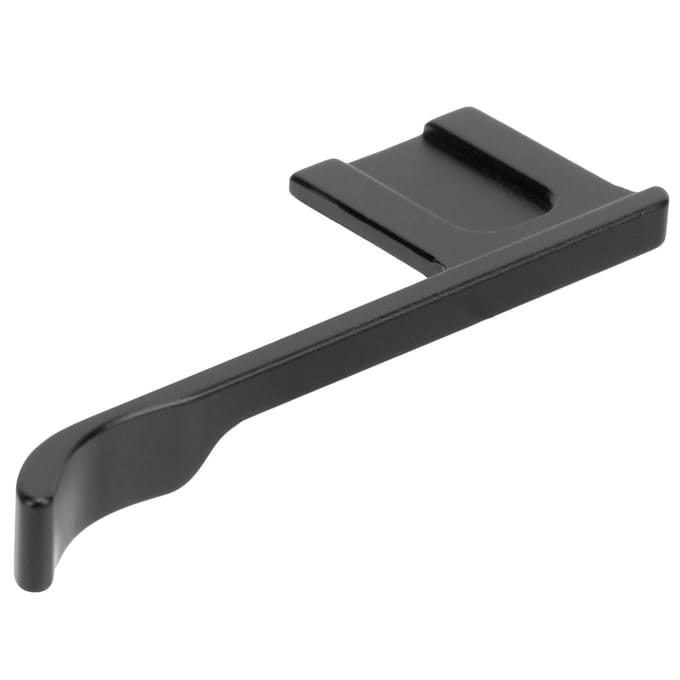 Camera Hot Shoe Duimgrepen Aluminiumlegering Duimsteun Handvat voor Ricoh GR2Fujifilm X70Zwart zwart
