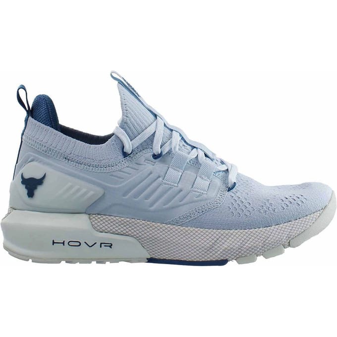 Under Armour x Project Rock 3 Blauw Dames Hardlooptrainers