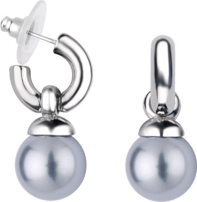 Behave - Oorsteker met Hangende Parel - Tijdloos Design - 2,8 cm
