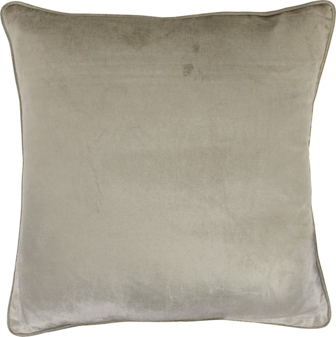 kussen fluweel beige 45x45cm