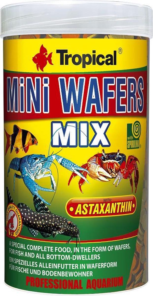 Tropical Mini Wafels Mix - 250ml - Aquarium Visvoer