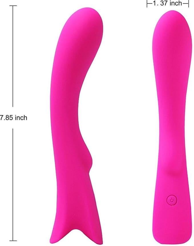 G Spot en Clitoris Vibrator Stimulator 9 standen Roze Hismith
