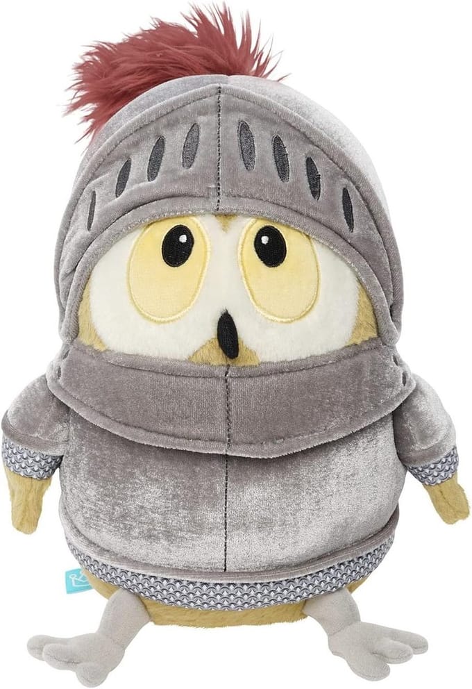 Pluche Uil - Knuffel Dier - Spel & Ontspanning - Zacht Boa Materiaal - 25 cm - Multicolor