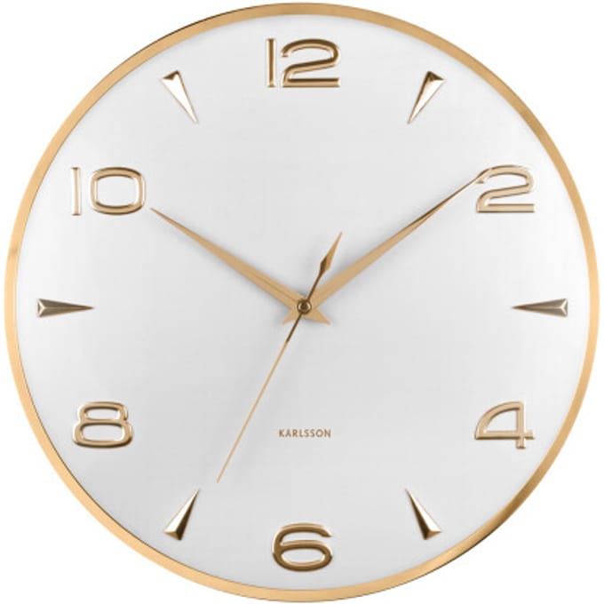 Karlsson wandklok sienna glow - Ø40,6cm