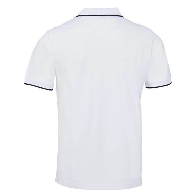 SOLS Volwassen Unisex Palermo Poloshirt (Witte/franse marine)