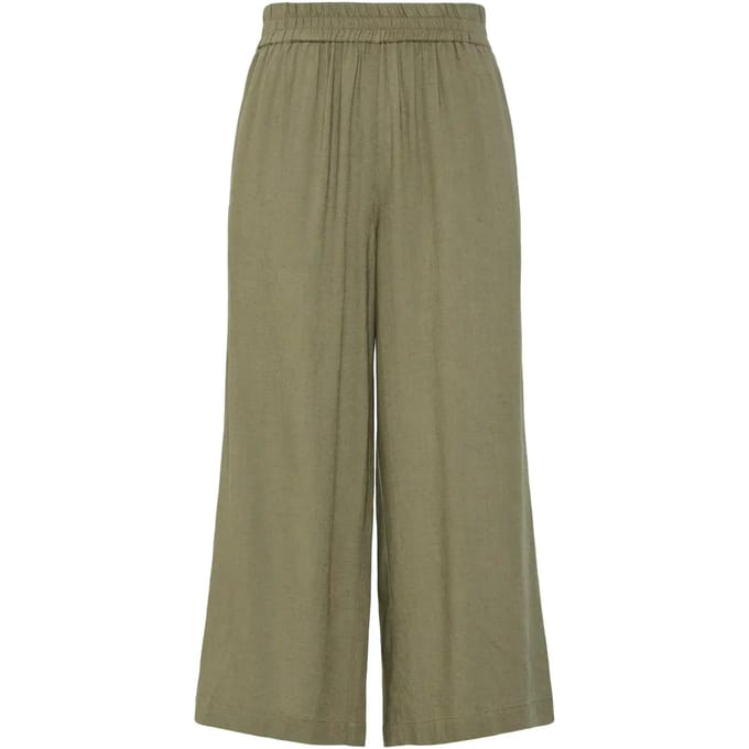 Hoge taille brede broek voor dames Pieces Pia