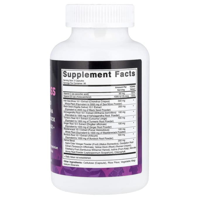 Vitamatic, Iers Zeealgen, 180 Plantaardige Capsules