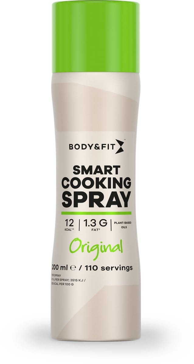 Body & Fit Smart Cooking Spray - Bakspray - Kookspray - Original - Plantaardig - 200 ml