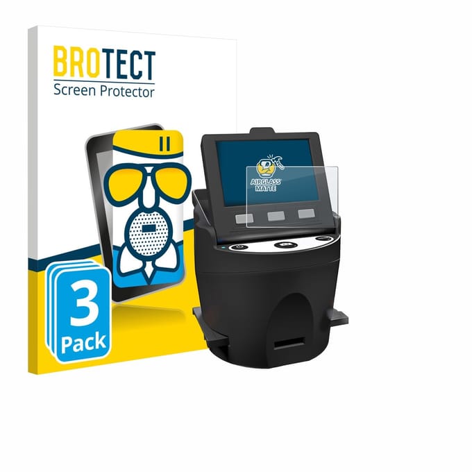 BROTECT - Screenprotector voor Kodak SCANZA - Folie Beschermfolie Beschermglas matte 3 Stuks