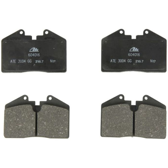 Remblokset ATE 13.0460-4016.2, voorkant, achter