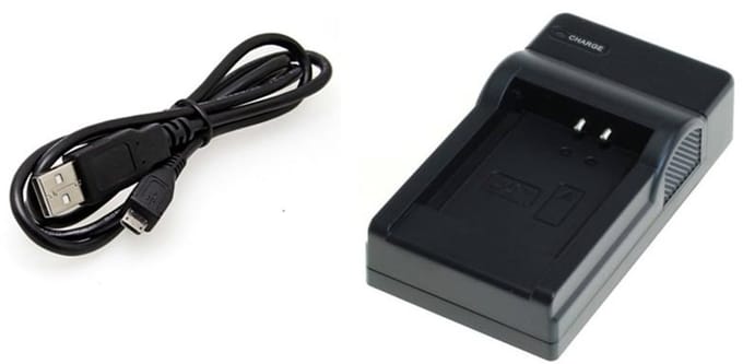 OneOne lader voor camcorder accu met 1,0m kabel. Oplader adapter past op Sony Handycam DCR- SR58 (E), SR60 (E), SR62 (E), SR65 (E), SR67 (E), SR68 (E), SR70 (E), SR75 (E), SR77 (E), SR78 (E), SR80 (E), SR82 (E), SR83 (E), SR85 (E), SR87 (E),