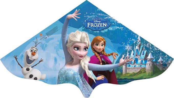 Kindervlieger van Disney Frozen - 115 x 63 cm - speelgoed - strand