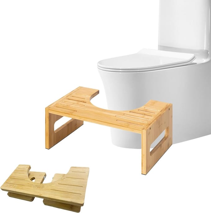 Inklapbare Kruk voor Toiletgebruik - Bevordert Gezonde Darmwerking