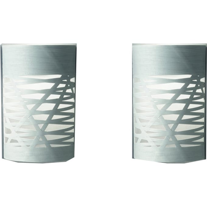 Foscarini - Tress wandlamp - wit - piccola 25 x 40 x 13,5 cm