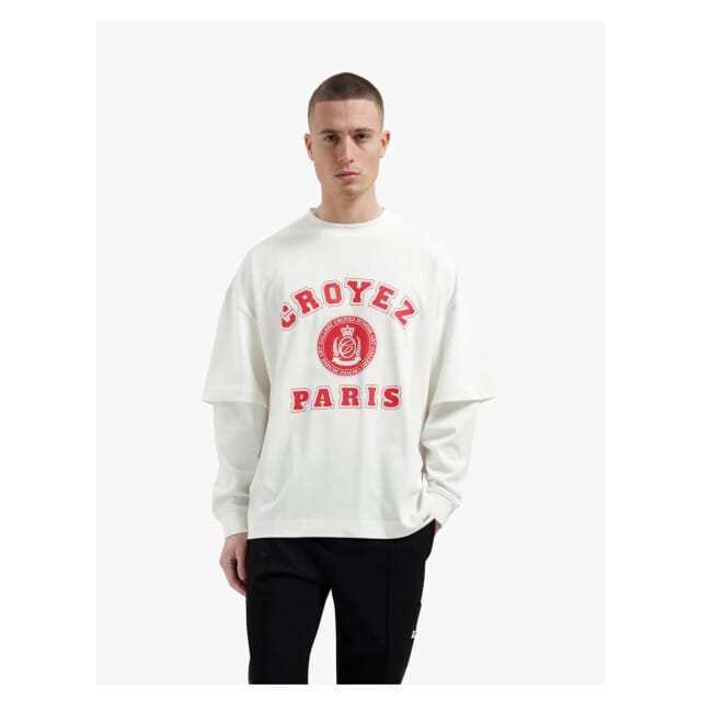 Croyez Bouclier Longsleeve Truien Off White Cra30026019
