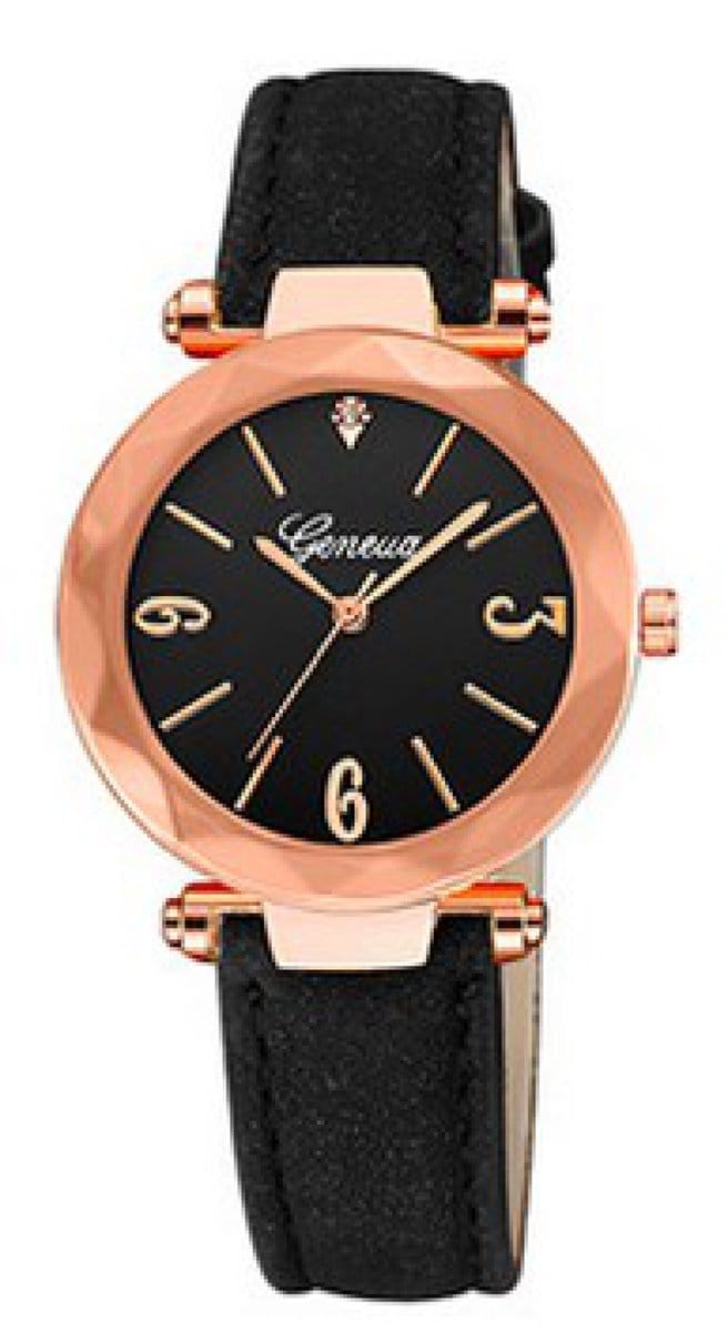 Geneva Horloge H... - Zwart/Brons