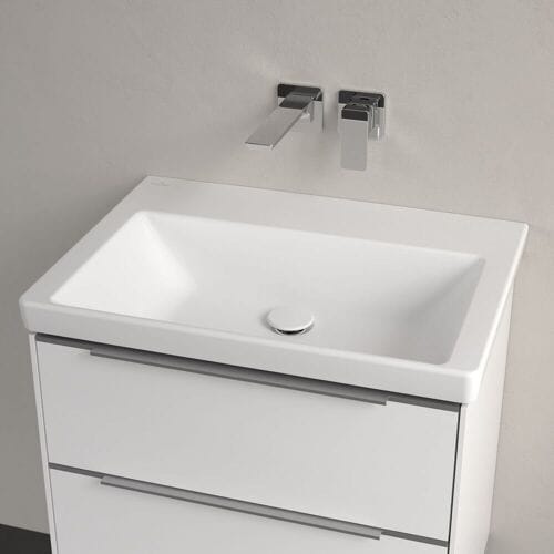 Villeroy & Boch Subway 3.0 cabinet washbasin 65 cm, without tap hole, without overflow, 4A706801