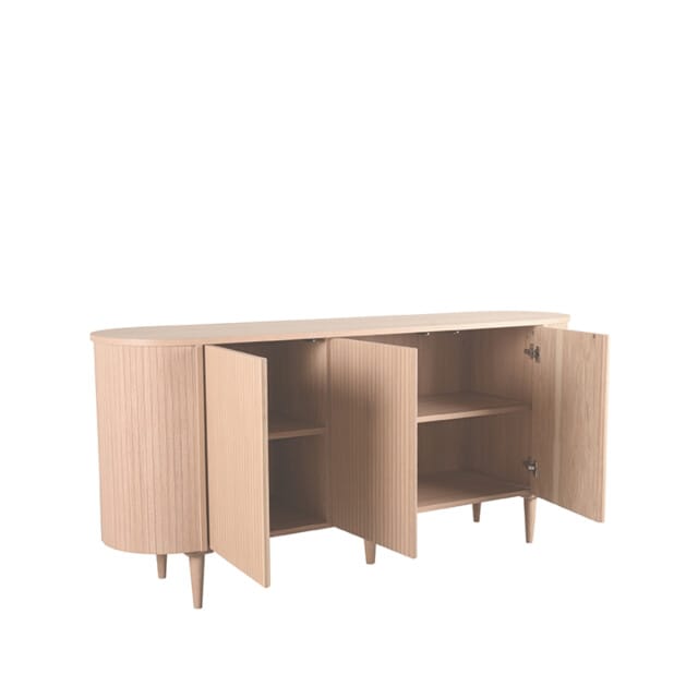 LABEL51 Oliva Dressoir - Naturel - Eiken - 180 cm