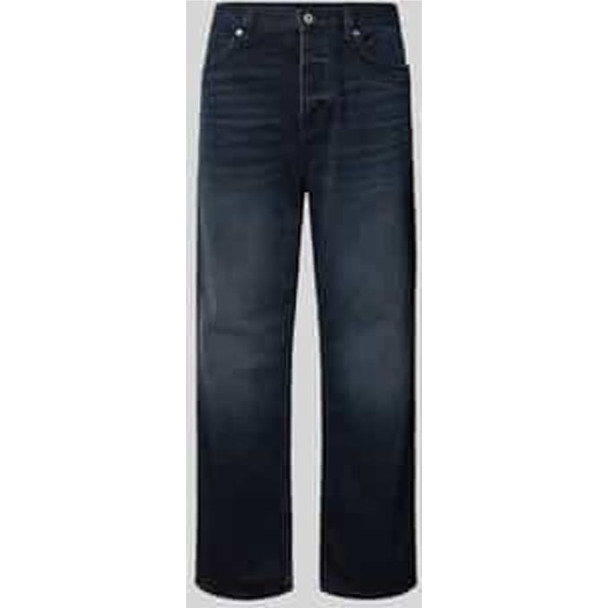 Baggy fit jeans van puur katoen