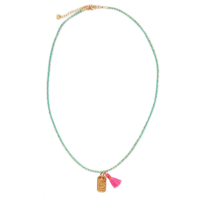 Ketting gypsy amulet maan