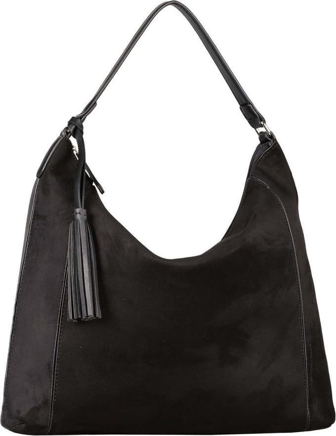 TOM TAILOR Schoudertas Pira Hobo Bag Black Zwart