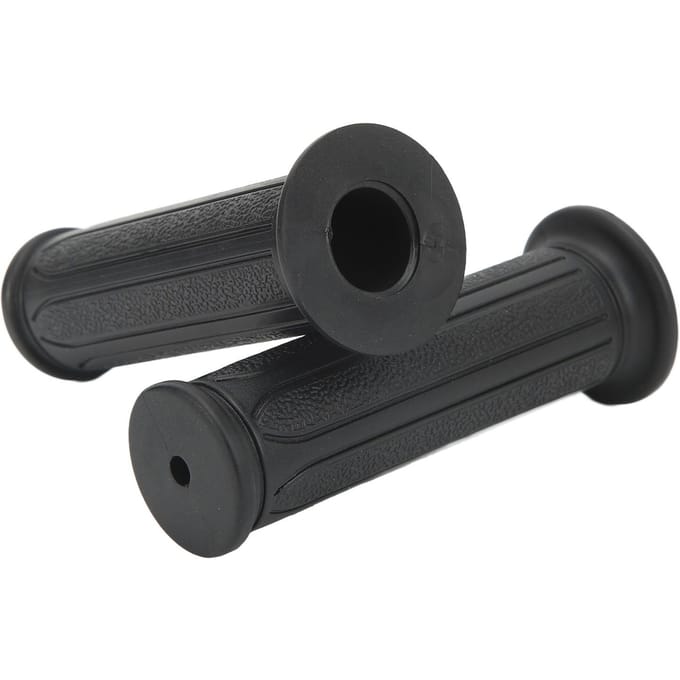 T053 2 STUKS Fiets Stuur Grip Plastic Antislip Schokabsorberende Fiets Handvatten Vervanging Handvat black