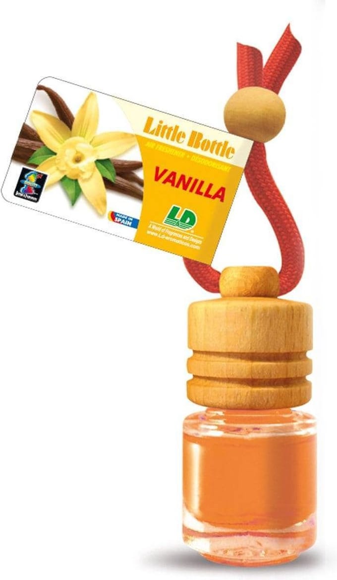 LD organic little bottle vanilla autogeur fris interieur