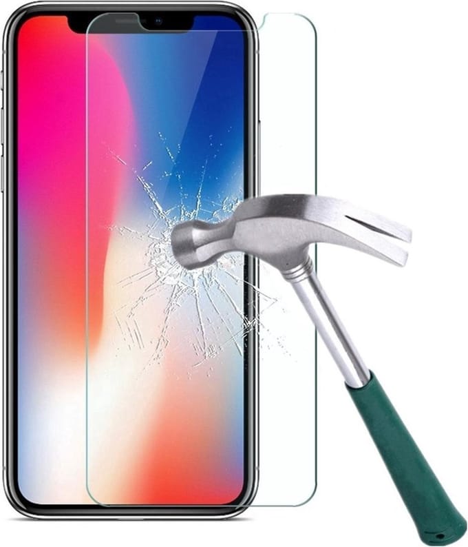 Screenprotector geschikt voor iPhone X - iPhone 10 screenprotectie - iPhone beschermer - 2 stuks - Bescherm jouw iPhone tegen krassen - CHPN