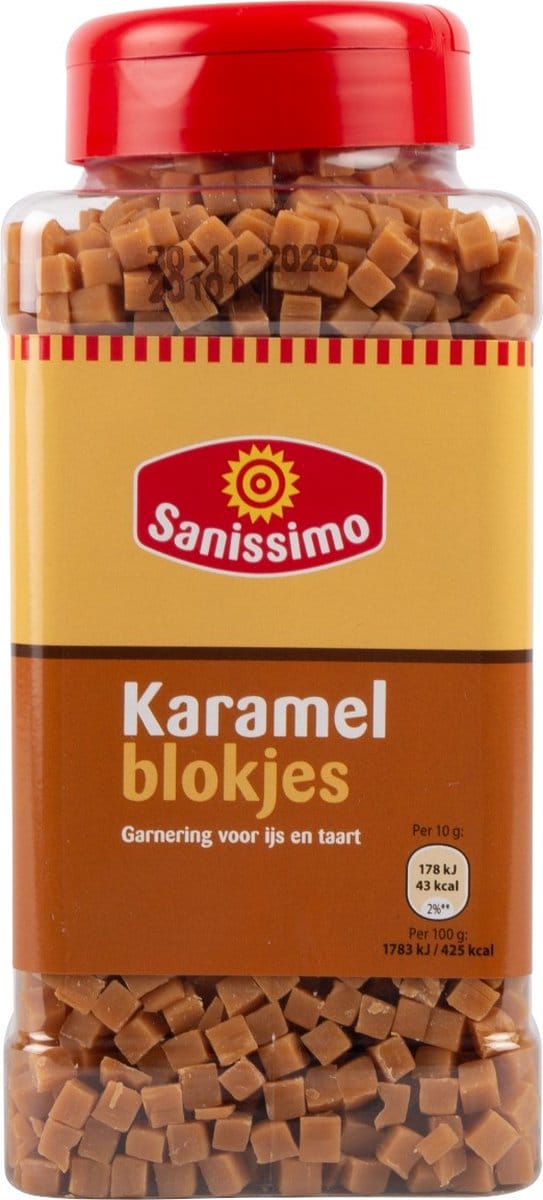 Sanissimo Karamel Blokjes 750 Gram