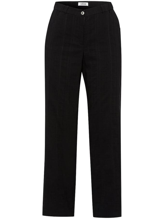 Broek Wash & Go model Babsie Van KjBrand zwart
