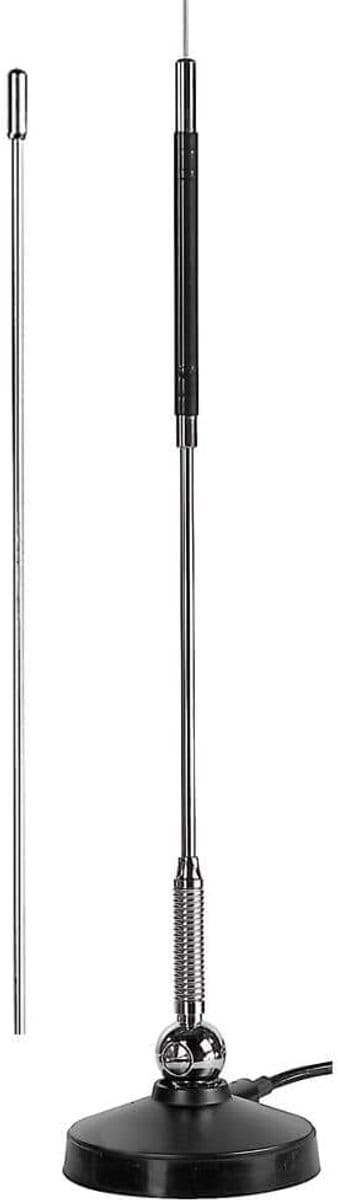 Mobiele antenne met CB-magnetische voet - 1/4 Lambda, 80 kanalen