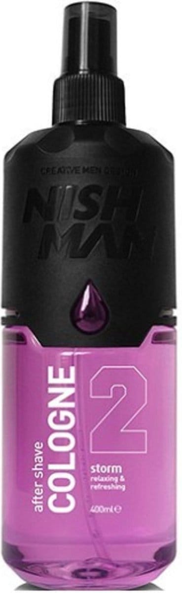 Nish Man- After Shave Cologne Storm