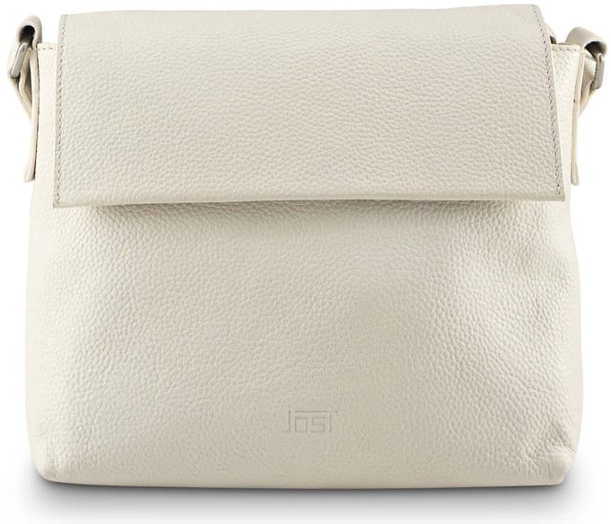 JOST Leren Schoudertas Vika Shoulder Bag White Crème