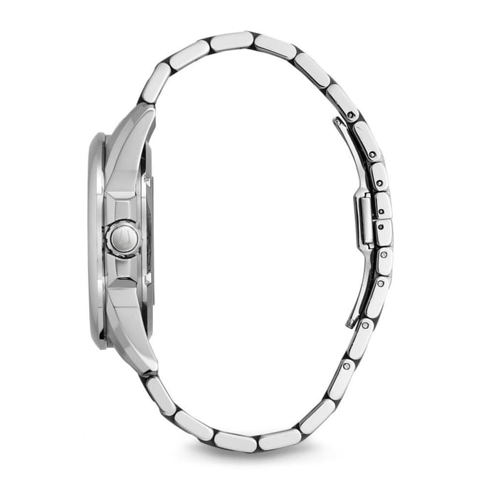 Bulova Classic Automatic 96A187 Horloge - Staal - Zilverkleurig - Ø 43 mm