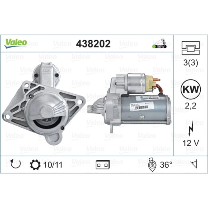 Starter VALEO 438202