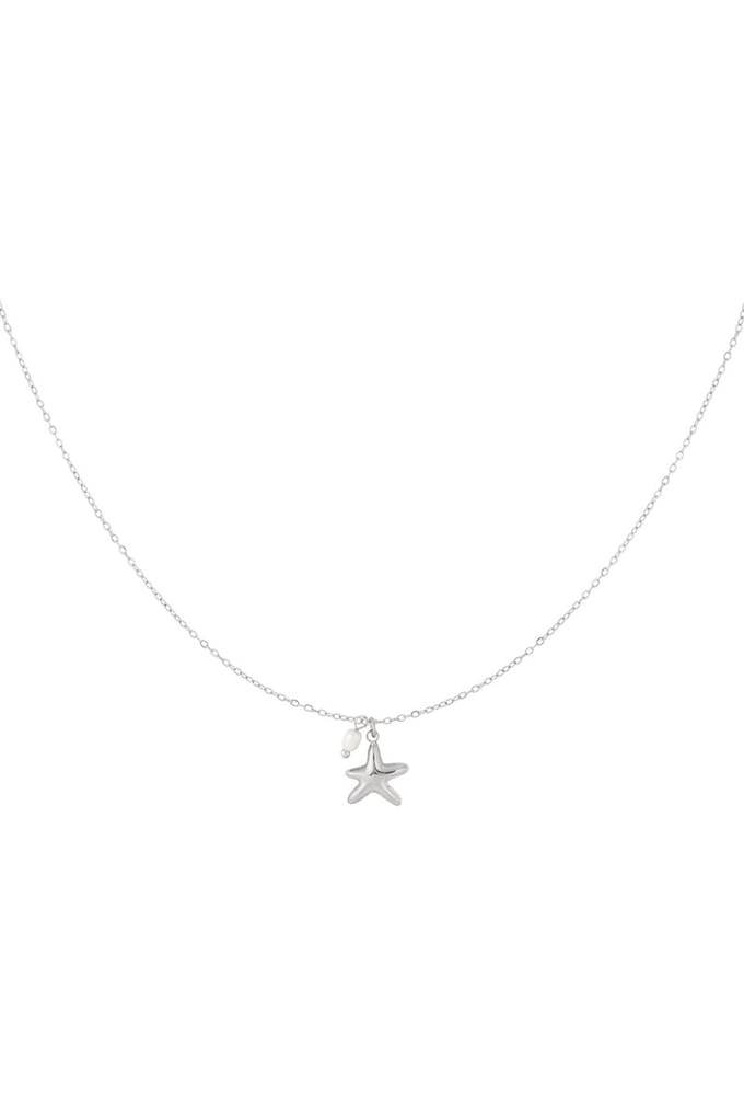 Zeester ketting - Goud /