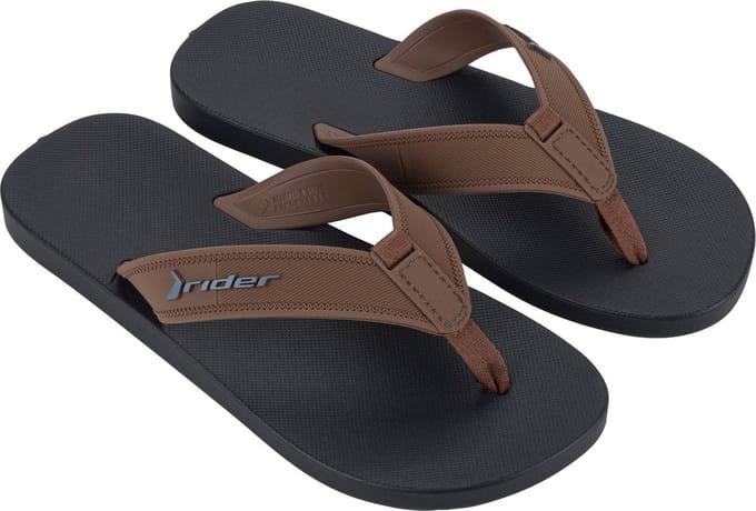 Rider Impulse Teenslippers - Heren synthetische slippers - Blue/Brown