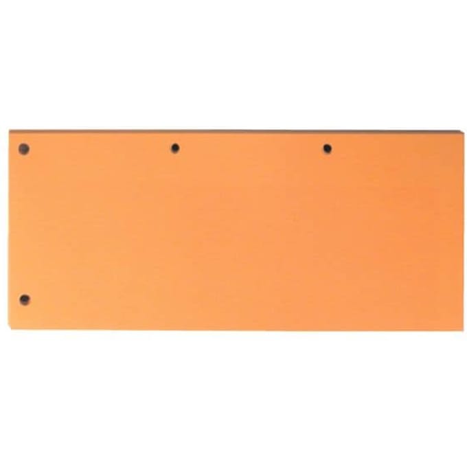 Scheidingsstrook Oxford duo 240x105mm oranje 60 stuks