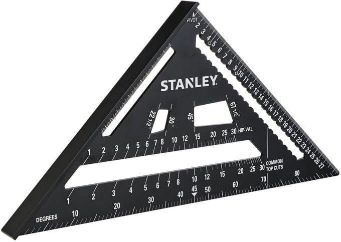 Stanley STHT46102-0 Bouwdriehoek aluminium 300mm